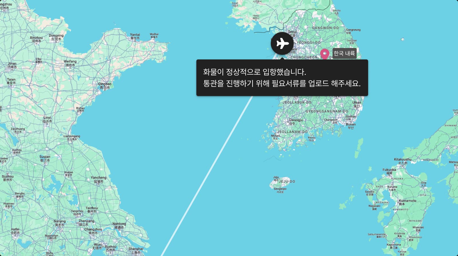 portEntryAndPrepareCustoms